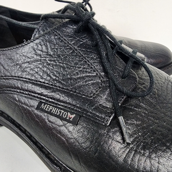 Mephisto Classic Black Leather, Size 12 READ main image 5